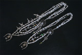 Better to Dance - ScepterEmber - Vintage Gothic Lolita Cross Necklace
