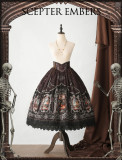 Better to Dance - ScepterEmber - Vintage Gothic Lolita Skirt