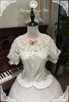 Long Ears and Sharp Ears Studio - Morning Glory - Sweet Classic Lolita Blouse