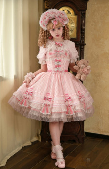 Long Ears and Sharp Ears Studio - Morning Glory - Sweet Classic Lolita JSK