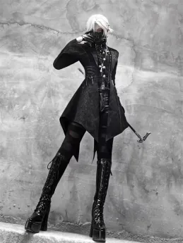 YourHighness - The Kings Wrath - Boystyle Gothic Ouji Prince Konoda Lolita Jacket Coat