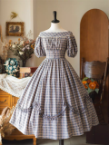 Forest Picnic - Vintage Party Prom Dress Cotton Classic Lolita OP Dress