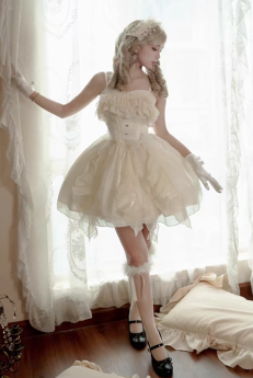 Withpuji - Floating Light Song - Party Prom Dress Classic Lolita JSK, Blouse and Bolero