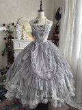 Frosty Moon Chapter - Elegant Classic Lolita JSK Full Set