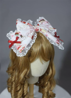 Antique Doll - Strawberry Cake Bouquet - Kawaii Doll Sweet Lolita Blouse and Accessories