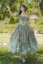 Frosty Moon Chapter - Elegant Classic Lolita JSK Full Set