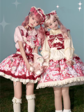 Mewroco - Strawberry Meow - Sweet Lolita JSK, Salopettes and Accessories