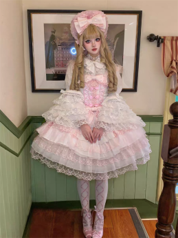 Love Overture - Elegant Sweet Classic Lolita JSK, Blouse and Accessories