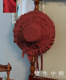 The Dream of Camellia - Vintage Party Prom Dress Casual Classic Lolita Hat