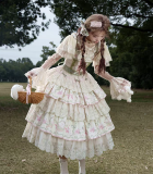 Mewroco - Bunny Day - Casual Classic Lolita JSK and Hairclips
