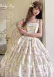Mewroco - Bunny Day - Casual Classic Lolita JSK and Hairclips