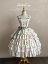 Mewroco - Bunny Day - Casual Classic Lolita JSK and Hairclips