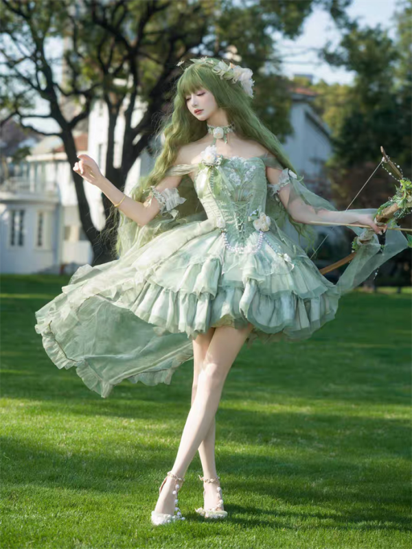 Zhinansi - The Wizard of Oz - Elegant Ballet Classic Lolita Fishbone JSK and Accessories