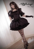 Pompom Jellyfish - Vintage Elegant Classic Lolita Skirt
