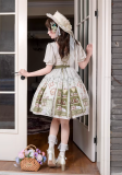 Alo's Book House - Elegant Preppy Style Sweet Lolita OP Dress