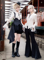 Withpuji - Gold Hunter - Ouji Boystyle Prince Konoda Lolita Shorts Set, Pants Set and Blouse