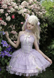 Alice Girl - Cross Princess - Elegant Ballet Sweet Lolita JSK, Arm Sleeves and Hairclip