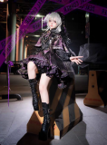 YourHighness - Amythest - Boystyle Gothic Ouji Prince Konoda Lolita Vest and Skirt Set