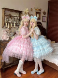 Butterfly Heart - Sweet Tea Party Princess Doll Classic Lolita JSK, Tailing and Headbow Set