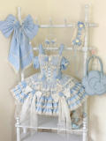 Floral  Love Letter - Sweet Lolita JSK and Accessories