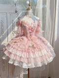 Memories of Tulips - Elegant Sweet Classic Lolita JSK Dress and Accessories