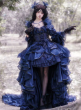 Huaxiamiao - Coming of Age Ceremony - Ballet Fairy Birthday Party Prom Tea Party Princess Classic Rococo Lolita Dress Full Set