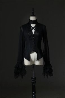 LilithHouse - The House of Horror - Boystyle Ouji Prince Konoda Gothic Lolita Blouse