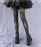 Y2K Vintage Totem Hollow Out Gothic Lolita Tights
