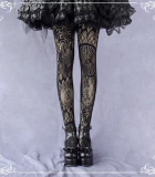 Y2K Vintage Totem Hollow Out Gothic Lolita Tights