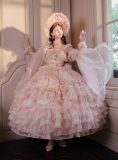 Cat Fairy - A Princess On The Lam - Gorgeous Tea Party Princess Wedding Rococo Lolita JSK