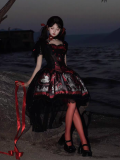 Caged Bird Hotel - Corridor Darkmoon - Plus Size Halloween Gothic Lolita Corset and Skirt Set