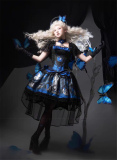 Caged Bird Hotel - Corridor Darkmoon - Plus Size Halloween Gothic Lolita Corset and Skirt Set