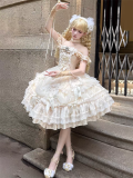 Dream Contract - Pearl Banquet - Elegant Gorgeous Classic Lolita JSK