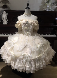Dream Contract - Pearl Banquet - Elegant Gorgeous Classic Lolita JSK