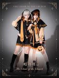 Forest Fluorescent Carps - The Choir of the Church - Boystyle Prince Konoda Ouji Lolita Shorts Set and Beret