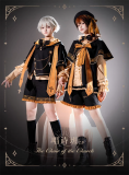 Forest Fluorescent Carps - The Choir of the Church - Boystyle Prince Konoda Ouji Lolita Shorts Set and Beret
