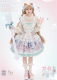 B.Dolly - Dream Childhood - Sweet Lolita JSK and Cat Ear Headband