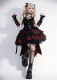 Tan Tuan - Audio Track - Gothic Punk Lolita JSK with Big Back Bow and Accessories