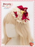 B.Dolly - Dream Apple Rabbit - Embroidery Sweet Lolita OP Dress, Hat and Hairclips