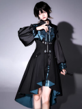 Eternal Island of Girls - The Late Melody - Ouji Boystyle Prince Konoda Lolita Blouse, JSK, Neck Tie and Shorts Set