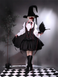 Eternal Island of Girls - The Dawn Witch - Halloween Gothic Lolita JSK and Blouse Set