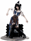 Eternal Island of Girls - Mechanician - Ouji Boystyle Prince Konoda Punk Lolita Blouse, Suspender Shorts and Tailing Set