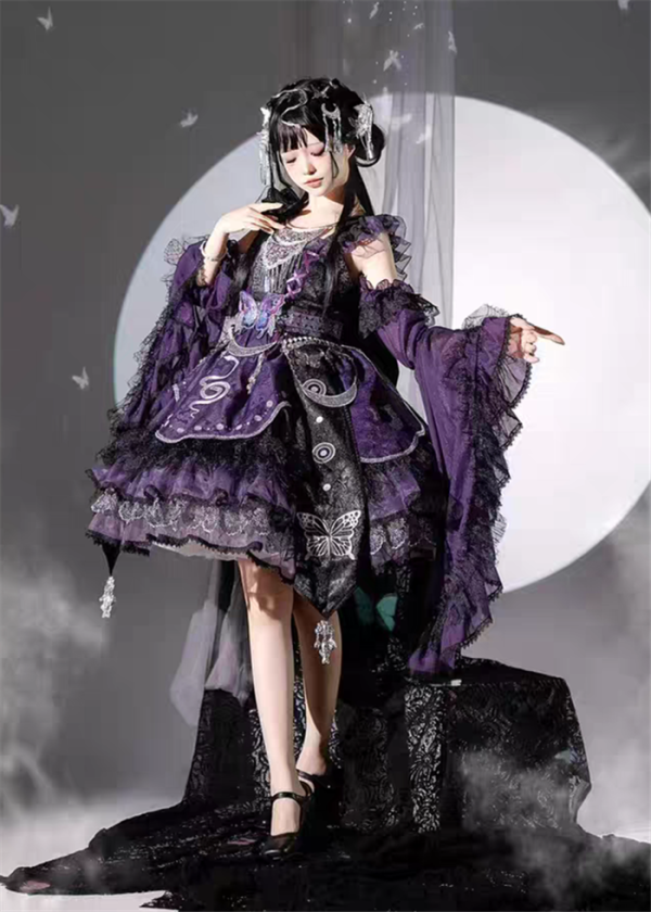 Cheese Cat - Gorgeous Exotic Style Tea Party Princess Classic Rococo Lolita JSK and Accessories