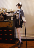 Your Princess - Narrative Poem - Boystyle Ouji Prince Konoda Lolita Blouse, Cape and Shorts Full Set