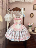 Suise Lace Dream - Meow Meow - Kawaii Doll Sweet Lolita JSK Full Set