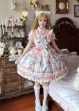 Suise Lace Dream - Meow Meow - Kawaii Doll Sweet Lolita JSK Full Set