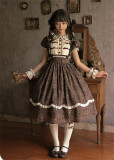 Inmorelli - Mollo Cocoa - Doll Sweet Lolita OP Dress