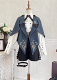 Your Princess - Narrative Poem - Boystyle Ouji Prince Konoda Lolita Blouse, Cape and Shorts Full Set