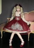 Annie Parcel - Mystery Park - Sweet Vintage Doll Classic Lolita Blouse and JSK