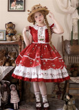 Secret Contract Lolita - Sweetheart Jotie - Kawaii Doll Strawberry Sweet Lolita JSK